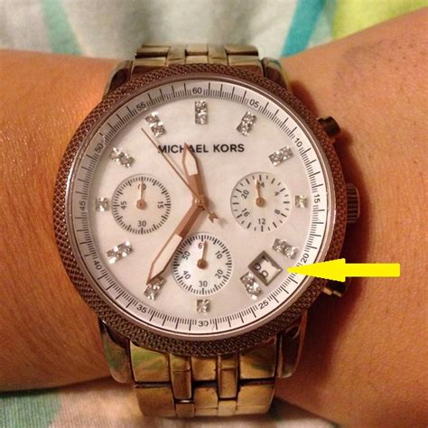 michael kors fake vs real watch|how to spot Michael Kors Watch.